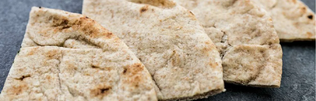 1 Roti + Cucumber salad