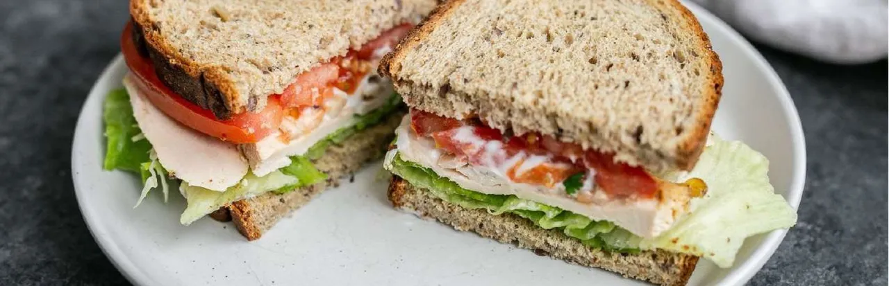 Chicken, Lettuce & Tomato Sandwich