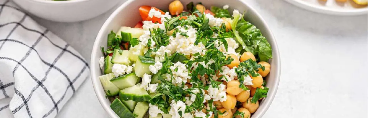 Chickpea & Veggie Quinoa Bowl