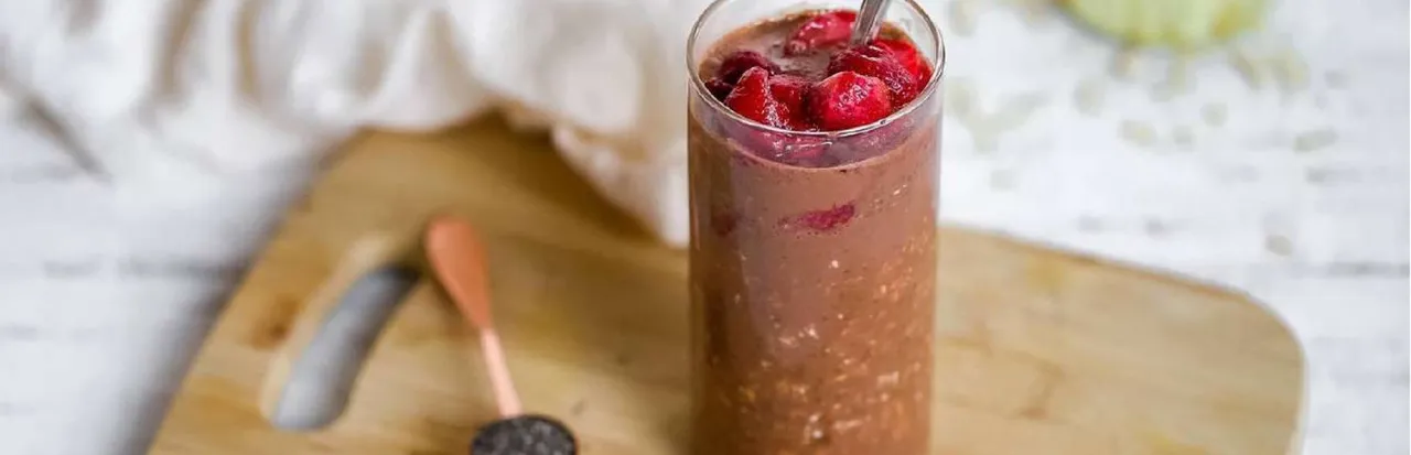 Chocolate Strawberry Overnight Oats