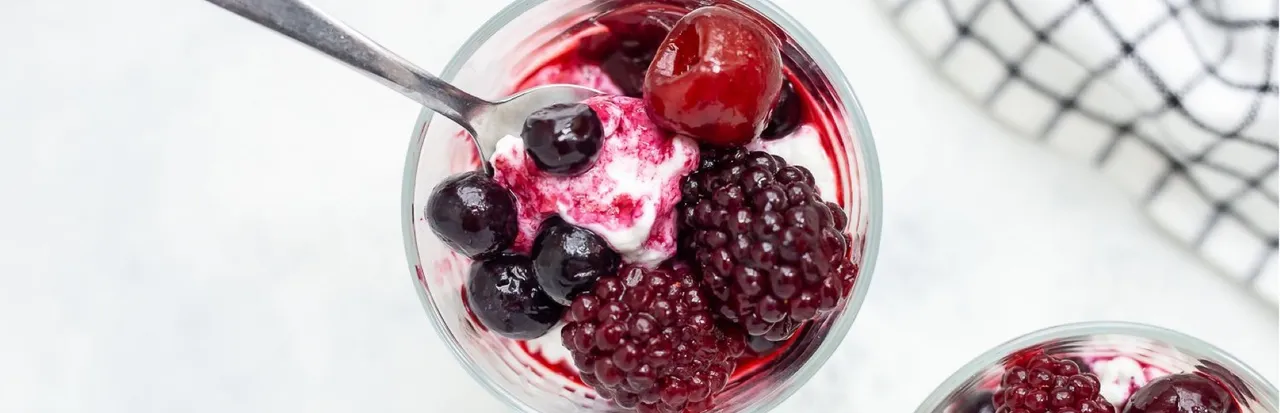 Cottage Cheese with Mixed Berries