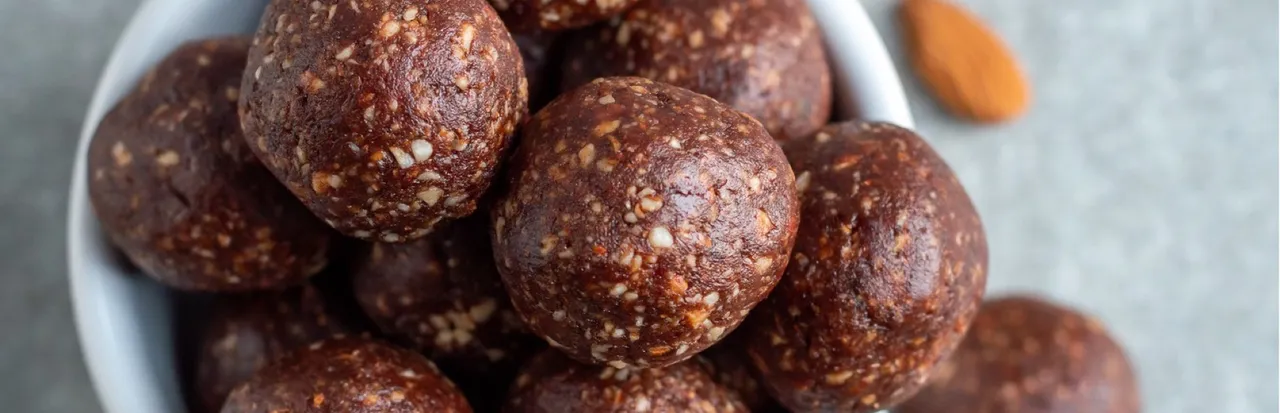 Double Chocolate Mint Energy Balls