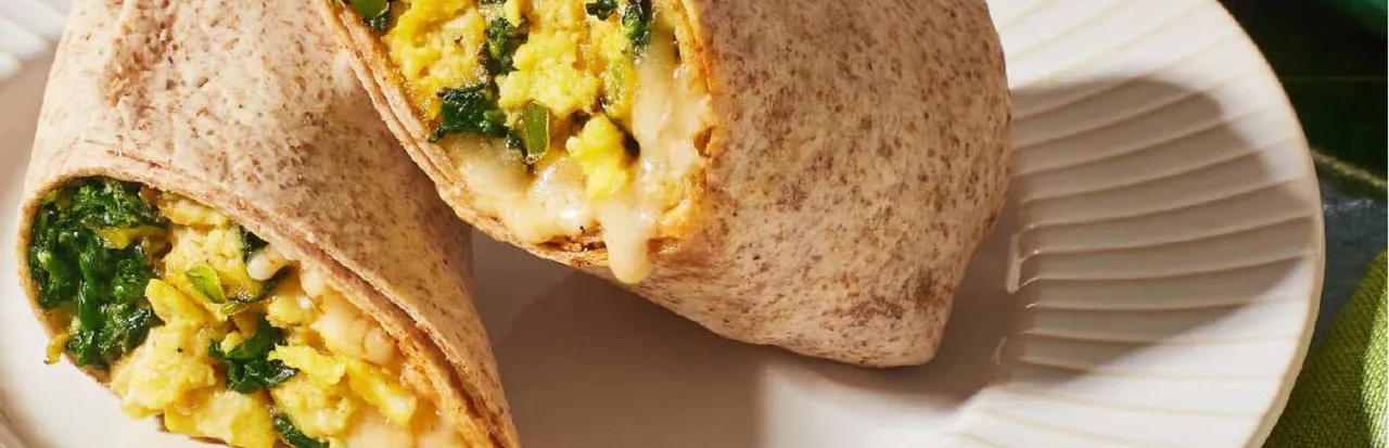 Egg & Veggie Burrito