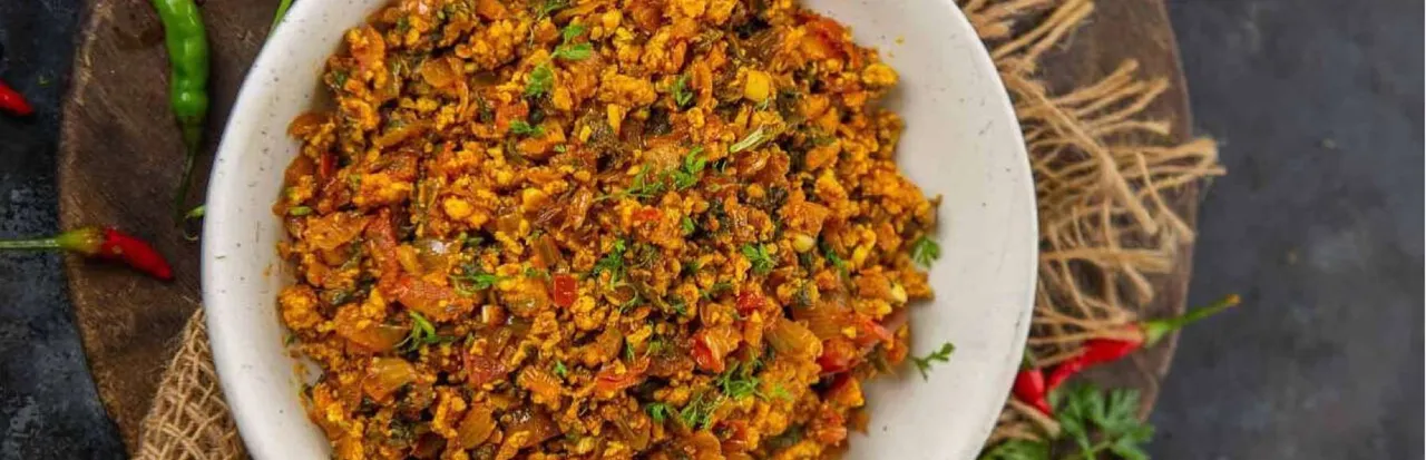 Grated Paneer Masala