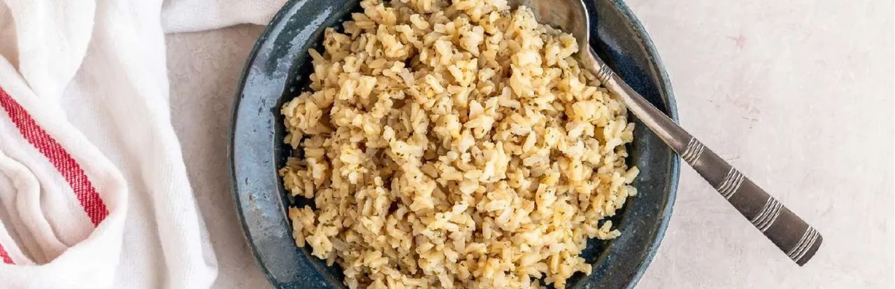 Herb & Garlic Brown Rice