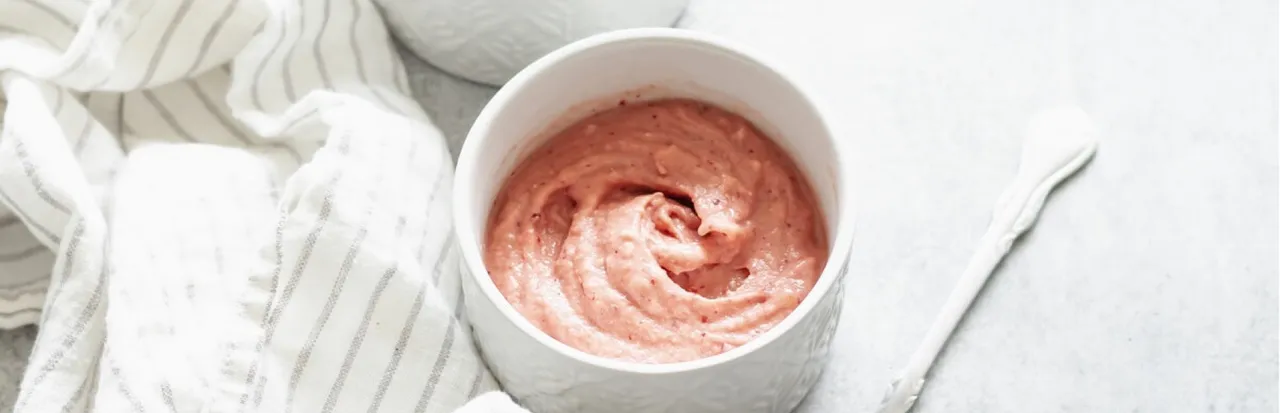 Mango Cherry Frozen Yogurt