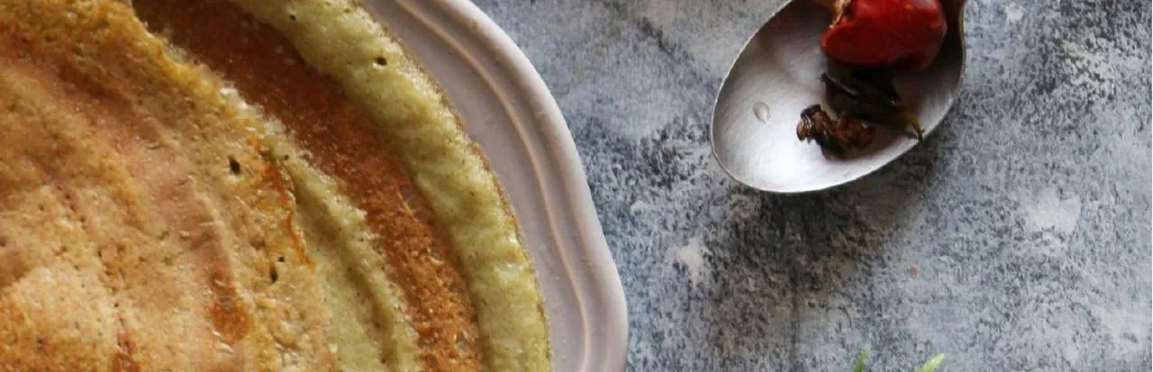 Moong Bean Dosa (Pesarattu)