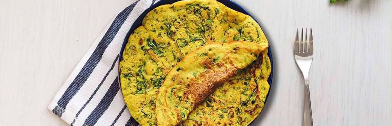 Moong Dal Palak Chilla