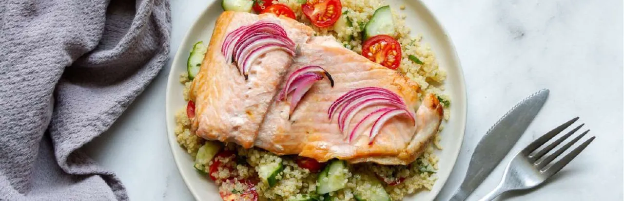Salmon Quinoa Salad