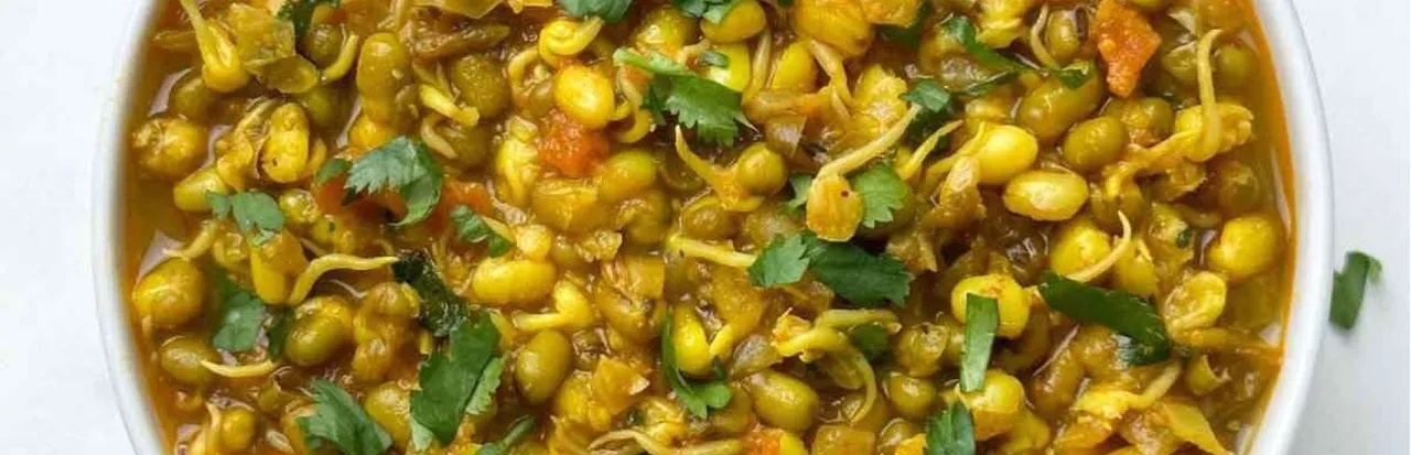 Sprouts Curry + Curd