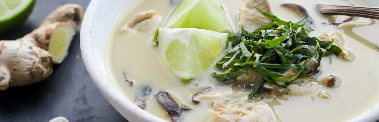 Thai Chicken & Mushroom Soup