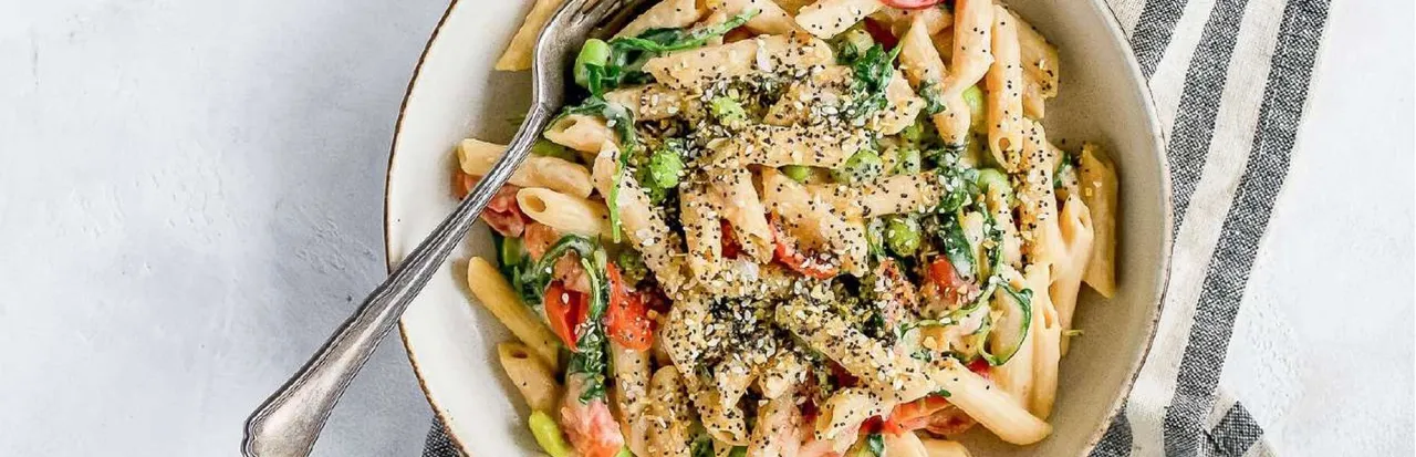 Tzatziki Egg White Pasta.